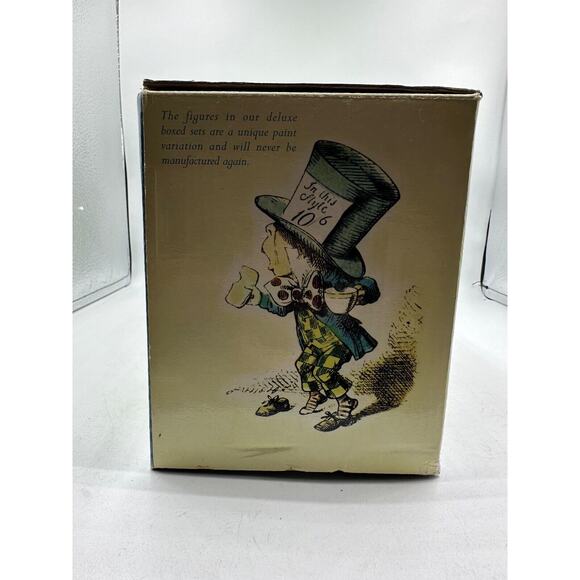 The Other Side Of The Looking Glass Toy Vault Box Alice Lewis Carroll READ - Picture 9 of 14